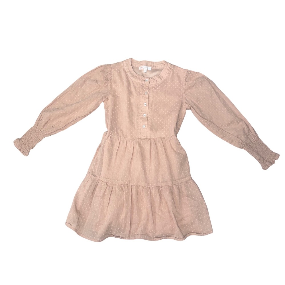 GB Girls Tiered Long Sleeve Dress